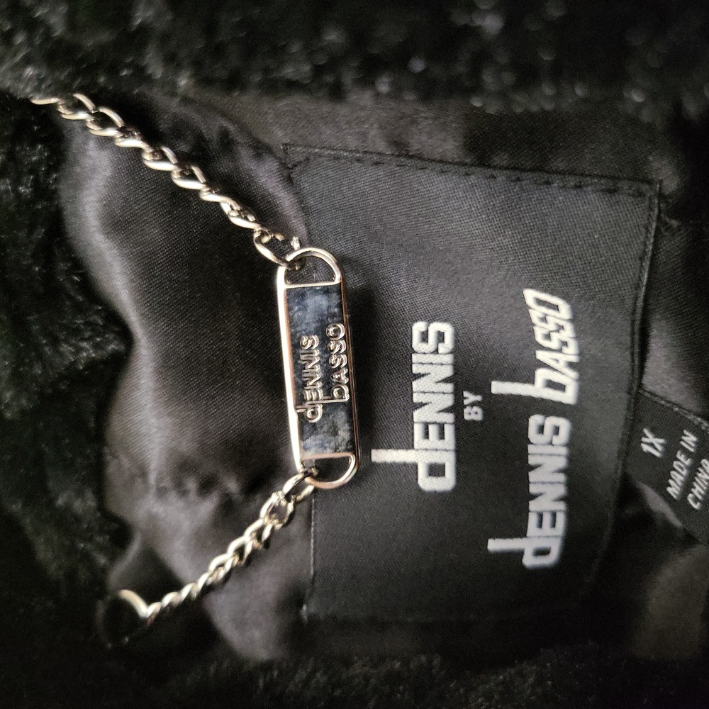 Dennis Basso Faux Fur Coat - Picture 2 of 4